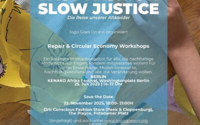 Fast Fashion – Slow Justice – Slow Planet : Die Reise unserer Altkleider