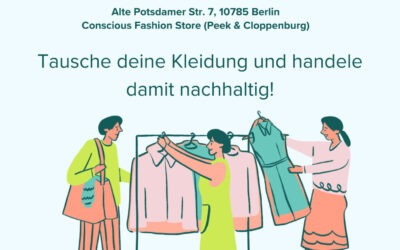 Kleidertausch & Nachhaltigkeitsabend in Berlin!
