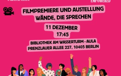 Wände, die sprechen – Junge Stimmen für Zusammenhalt und Teilhabe in Pankow OST